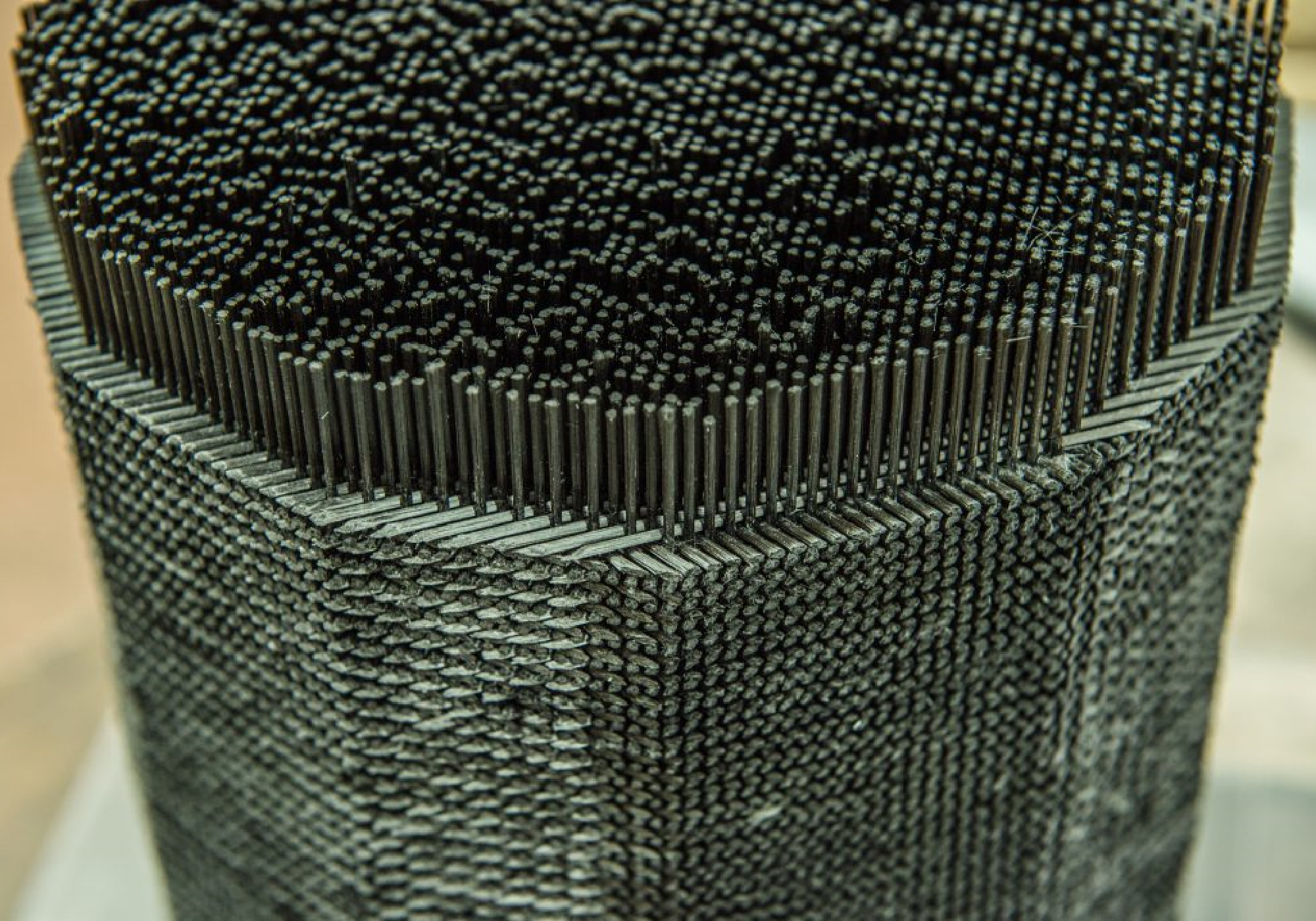 Body-reinforced C-C composite. NII ''Grafit'', Rosatom. https://strana-rosatom.ru/2020/09/28/uglerod-vezdesushhij-komu-i-kak-niigra/