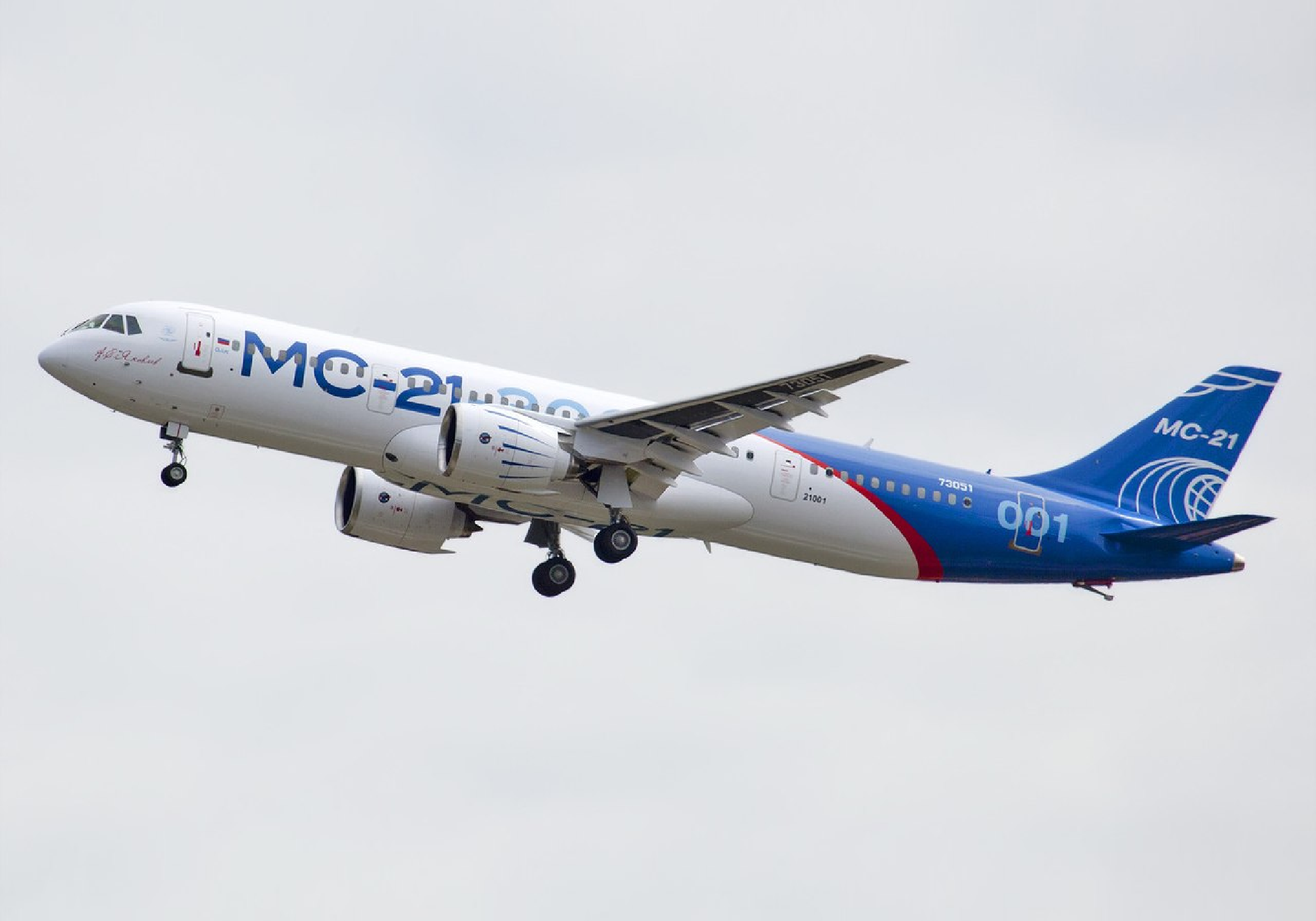 Maiden flight of MC-21. Denis Fedorko. http://russianplanes.net/id210231